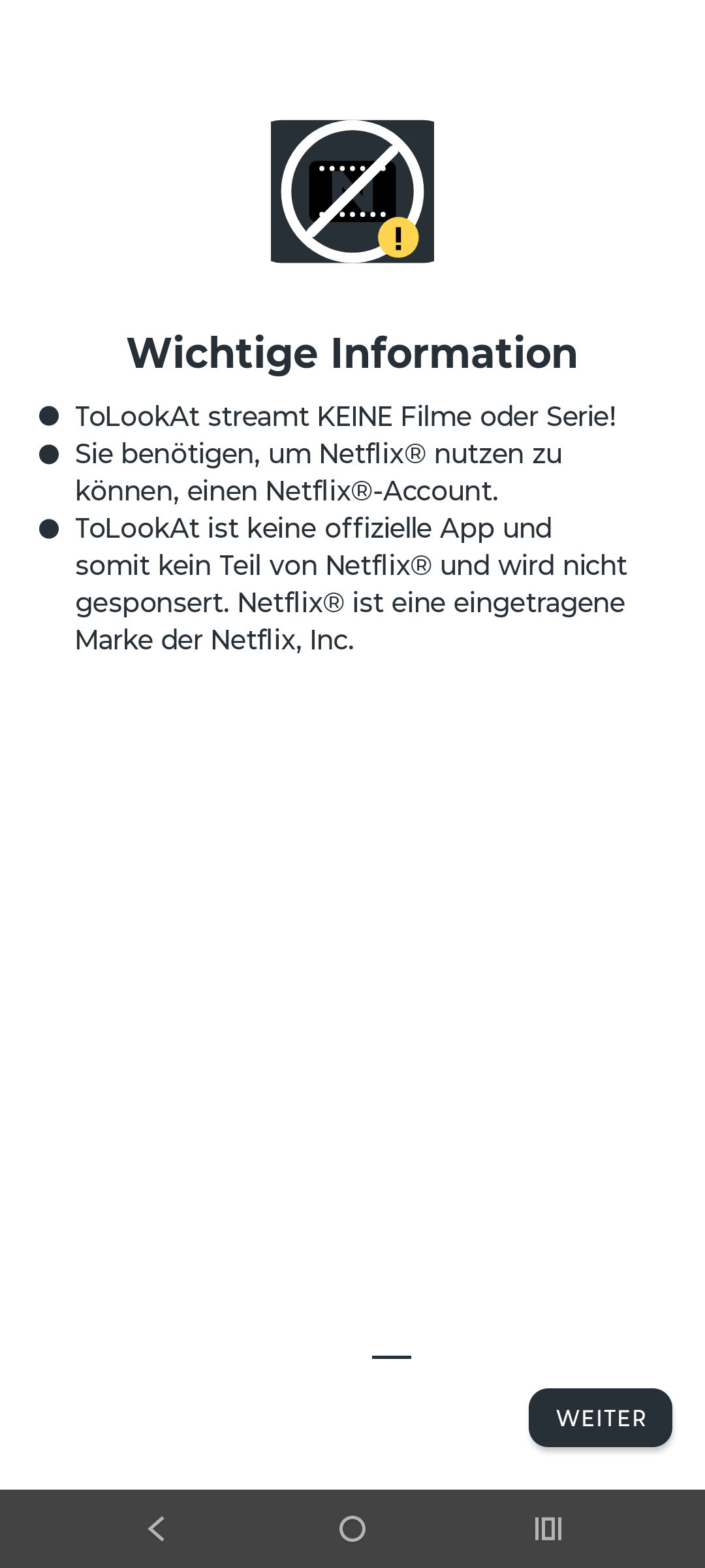 ToLookAt Android